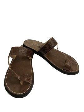Men's sandal in genuine leather