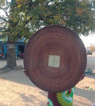 70 cm XXL paniers tonga faits à la main
