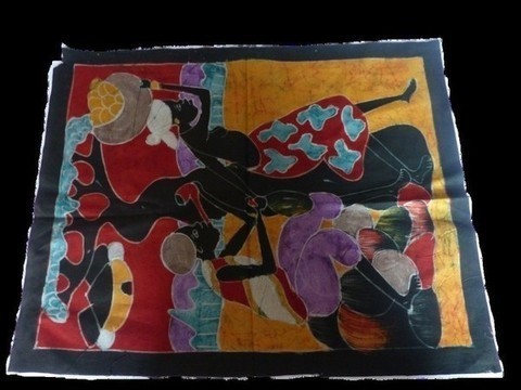 tableau batik seine du village34