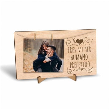 Wooden photo frame