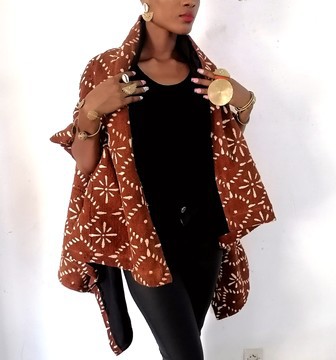 Afro kimono bogolan
