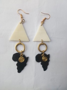 African women earrings/ gift jewelry/ handmade earrings