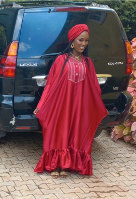 Boubou women dress skirt,And head wrap