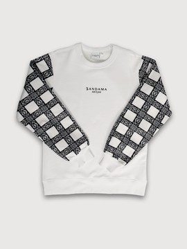Sweatshirt wax blanc Kigali
