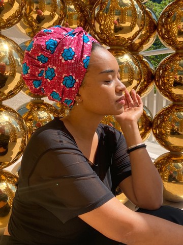 Beautiful "Sokona" wrap hat/turban