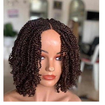 READY to ship Fulani Braided Wig, Braids wig, Cornrow wig, feeding braids,