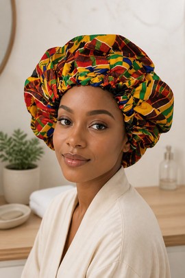 WAX AND SATIN CAP SIZE L