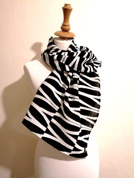 LIGHT SCARF n°10 Haute couture Ethnic Women's Scarf Head Scarf Afro Chic Elegant Scarf