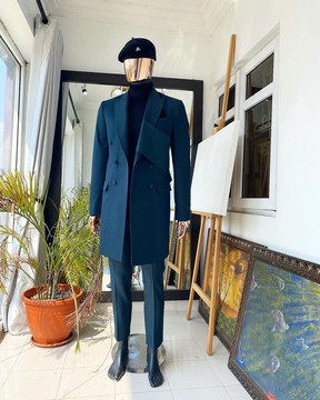 Un blazer Trench "Oranmiyan" rechargé