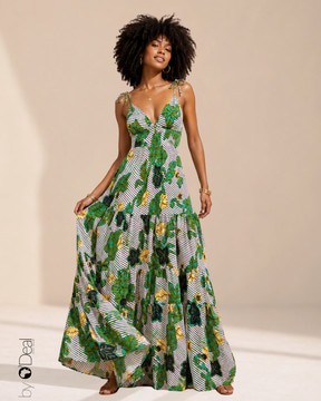 Robe longue épaules dénudées