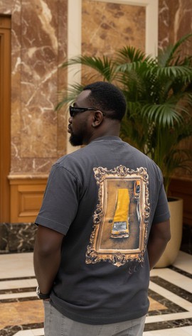 T-shirt culturel en coton épais Eko Ile