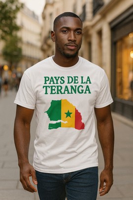 T-shirt - "Senegal - Land of Teranga"