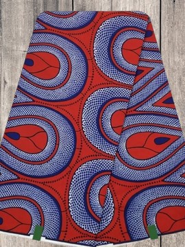6 YARDS UNLIMITED EDITION WAX GOLD ANKARA FABRIC PATTERN: DISC