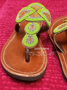 Gladiator beaded sandals, masai sandals, summer sandals, handmade sandals
