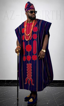 Aso oke agbada