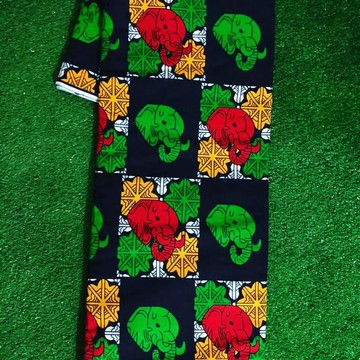 Chic elegant ankara fabric 💯 cotton 6 yards