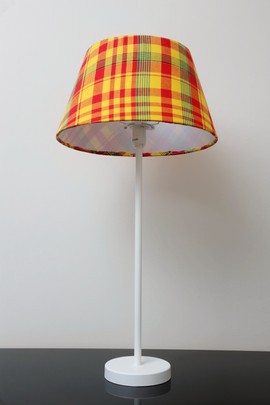 Medium Traditional Madras Lampshade Handmade
