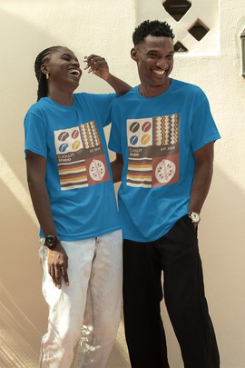 T-shirt unisexe, Kente 04