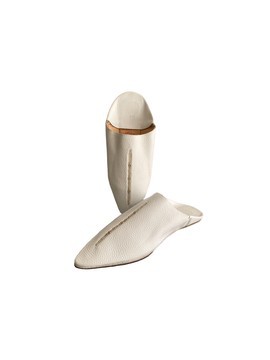 Handmade original leather slipper