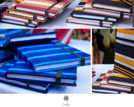 Kanvô notebook, black and mustard yellow