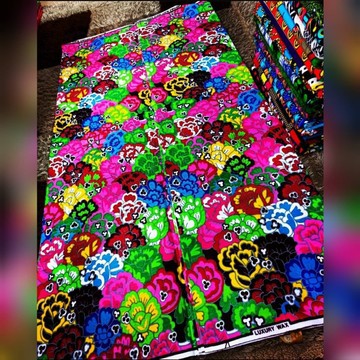 Ramota 6yards ankara wax, pure cotton
