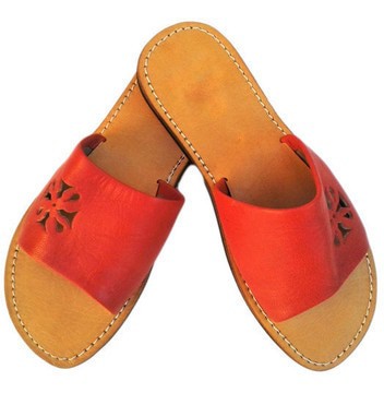 BIG SALE! Genuine Leather Sandals Simply and Pratical Handmade By Cuiroma Craftsmen in Morocco