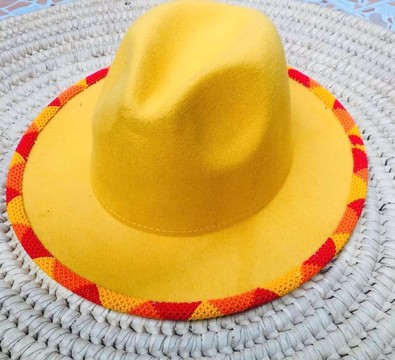 Chapeau Fedora, fedora perlé, chapeau de plage, chapeau d'été