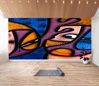 African Wall Decoration Sticker Afro Themed