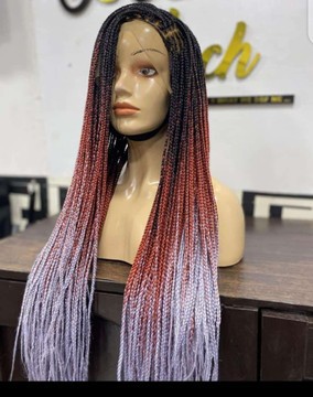 Shoki Knotless braided wig with frontal lace
