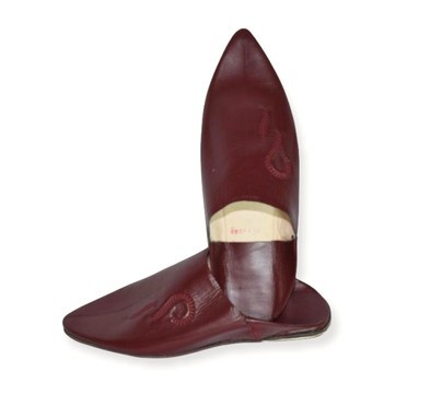 Handmade original leather slipper