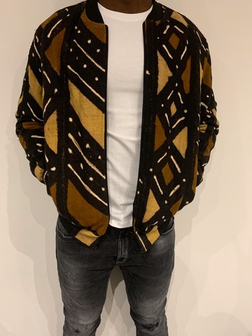 Ségou Bogolan Bomber Jackets