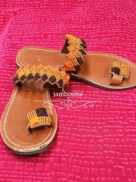 Gladiator beaded sandals, masai sandals, summer sandals, handmade sandals