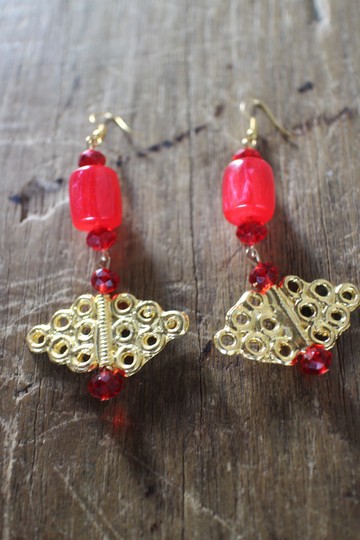 Akan inspired earrings