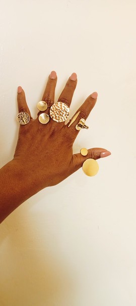 Wholesale jewelry, brass jewelry, African jewelry, adjustable rings.