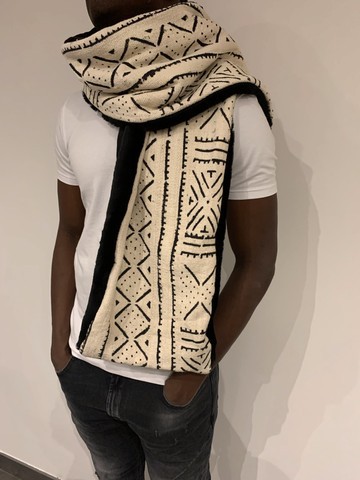 Bogolan scarf from Mali