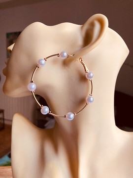 Beautiful creole with pearls