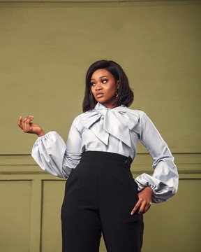 TINA PUSSY BOW BLOUSE