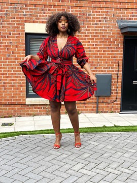 Robe mi-longue Béatrice