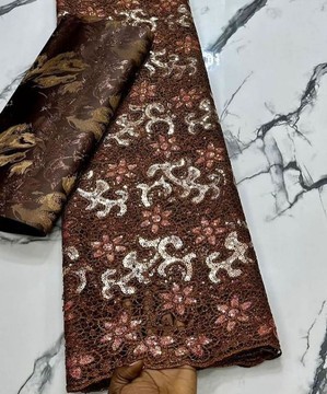 Sequined lace