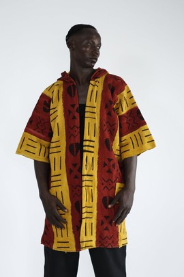 Oh Sunshine Hooded Bogolan Cloak