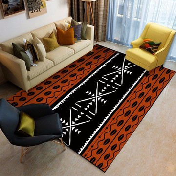 Cultural Rugs Living Room Carpet Cowrie Print (LARGER SIZES AVAILABLE)