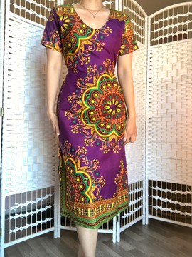 Robe wax fleur de mariage