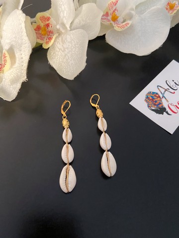 Magnificent "Cauris" earrings