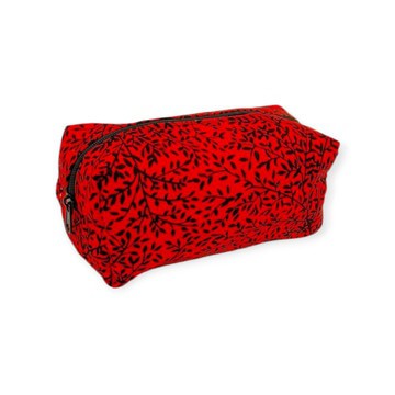 Trousse De Toilette/maquillage Bleu Turquoise à Motifs éléphants - 24x16 Cm - Végan - Neuf Sans étiquette