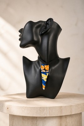 NECK OF AFRICAN WAX TISSUE