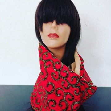 Neck warmer / double wrap scarf / snood