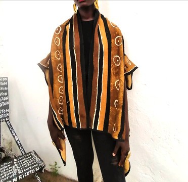 Afro kimono bogolan