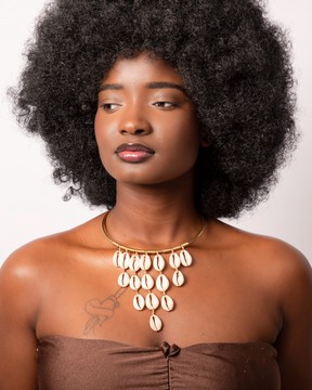 Collier cauris « Vasha »