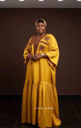Boubou brodé d’or