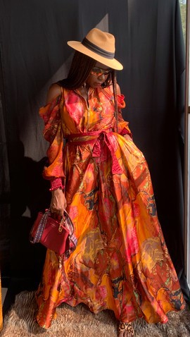 Rainbow dress